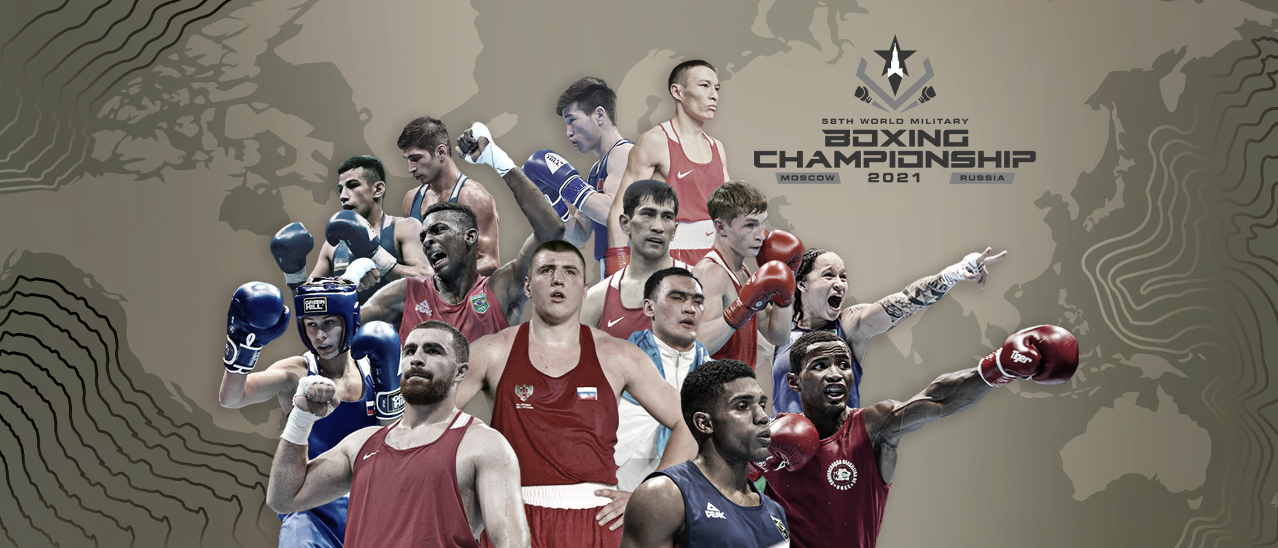Moscow Boxing 58th World Military Boxing Championships is officially opened in Moscow ...