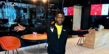 National Juvenile Boxing team captain, Caleb Mensah