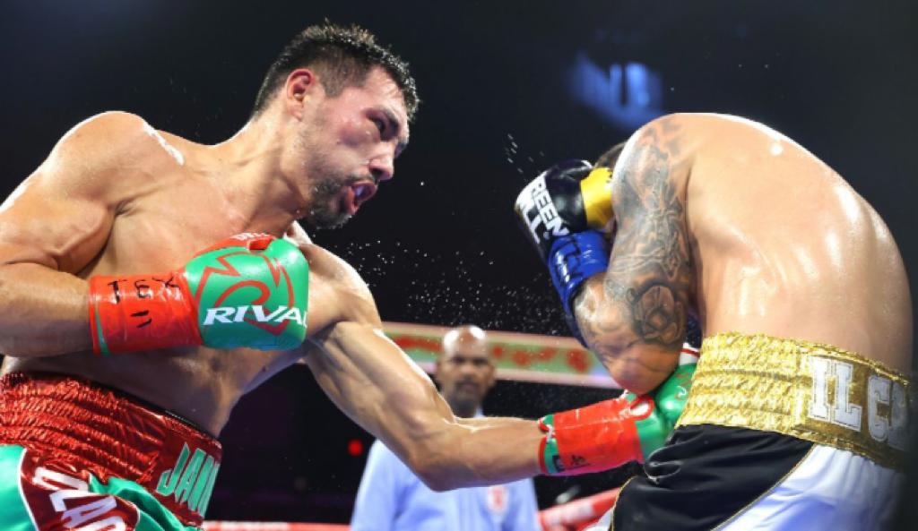 Janibek KOs Gualtieri in 6 to Unify WBO & IBF Middleweight World Titles ...