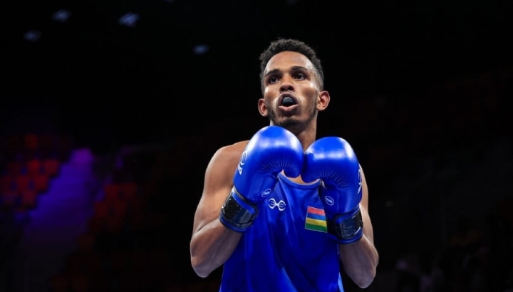 It was a big challenge for me but my confidence saw me through, says the promising Mauritian boxer