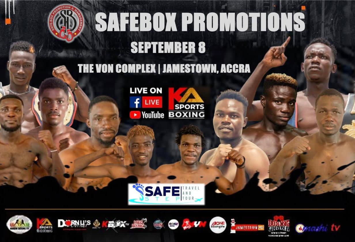 Safe Box Promotions Set For An International Boxing Event This Sunday