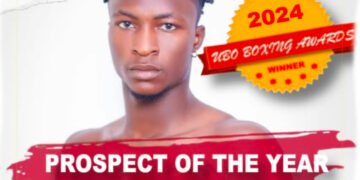 Universal Boxing Organization (UBO) names Joseph Commey As Prospect Of The Year 2024
