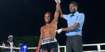 George Faho Mensah defeated Burkinabe opponent Patrice Sou Toke in the first round.
