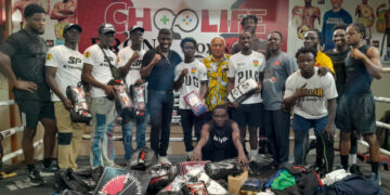 Streetwise Boxing Foundation donates boxing equipment to gyms in Accra