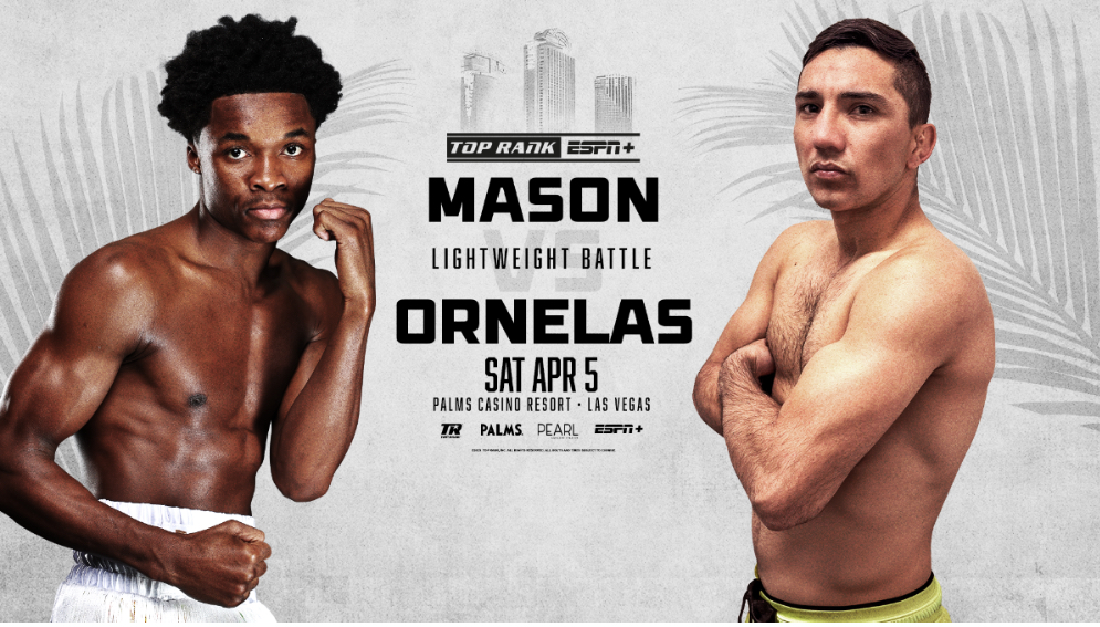 Abdullah Mason Steps Up Against Carlos Ornelas In A 10 Rounder