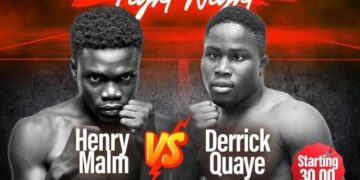 Power Punch Promotions Presents Derrick Quaye versus Henry Malm