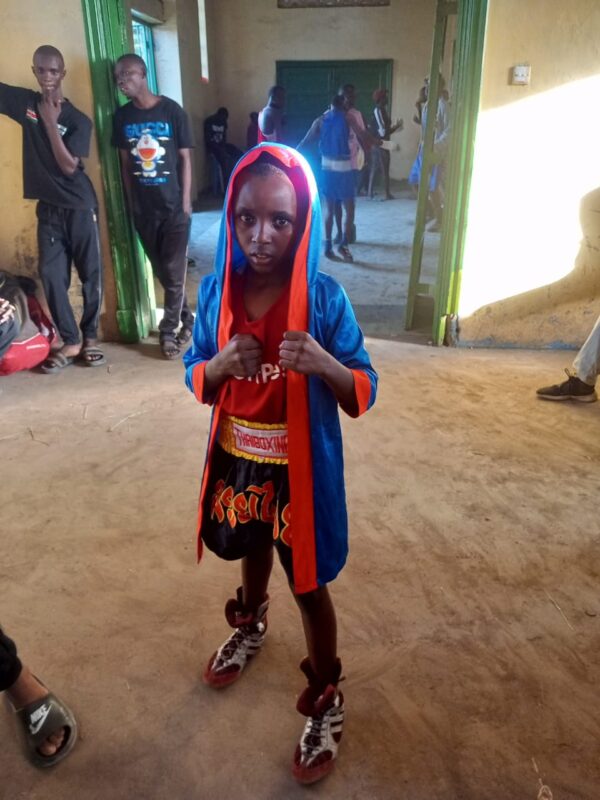 Meet 10-year-old Gaddafi Kallah Said, also known as Gaddafi, from Kenya.
