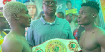 Theophilus Allotey versus David Tagoe for the UBO Africa Super Flyweight title