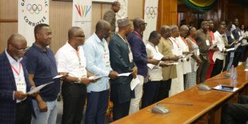 The New Ghana Olympic Committee (GOC) President is Richard Akpokavie