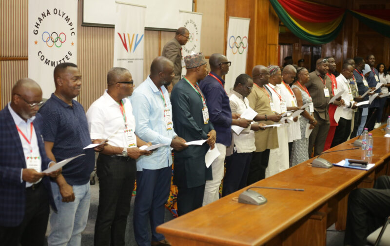 The New Ghana Olympic Committee (GOC) President is Richard Akpokavie