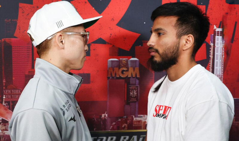 Boxing's pound-for-pound monster Naoya Inoue has arrived on U.S. soil.