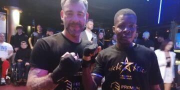 Abang Emmanuel Alabi shines at the Seven Stars Promotions Para Boxing Championship in Poland.