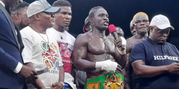Jonathan Tetteh is the new National Super Middleweight Champion