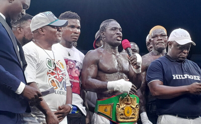 Jonathan Tetteh is the new National Super Middleweight Champion