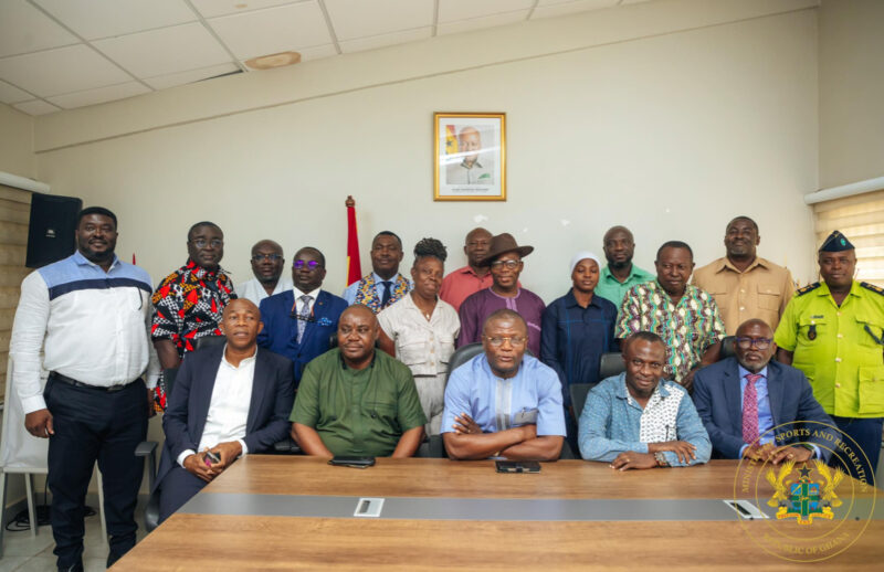 GOC Board And President Akpokavie Calls On Hon. Kofi Iddi Adams