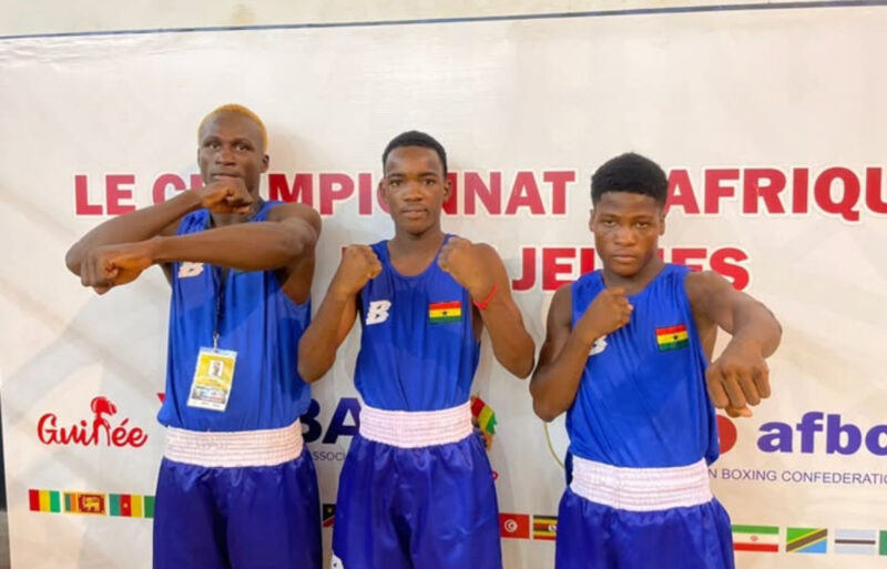 Ghanaian Boxers Shine At African Youth Championship In Guinea