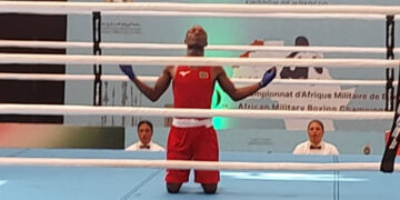 Zambia's reigning African Games flyweight champion Patrick "Baddo" Chinyemba clearly beat Morocco's Chadgour Othman but was surprised too see the hand of his opponent raised as the winner