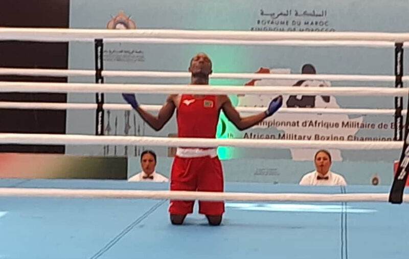 Zambia's reigning African Games flyweight champion Patrick "Baddo" Chinyemba clearly beat Morocco's Chadgour Othman but was surprised too see the hand of his opponent raised as the winner