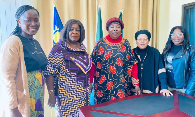 President of AWISA Mrs. Joyce Mahama attends PAWO Congress in Namibia