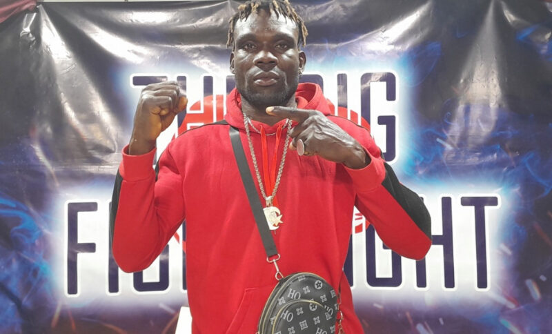 Jacob Tetteh Laryea wants a rematch with Jacques Tshikubu Muvud 