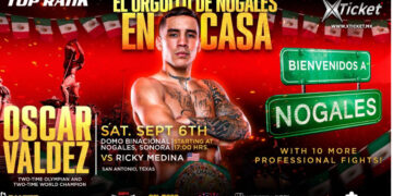 Former World Champion Oscar Valdez Faces Ricky "El Castigo" Medina