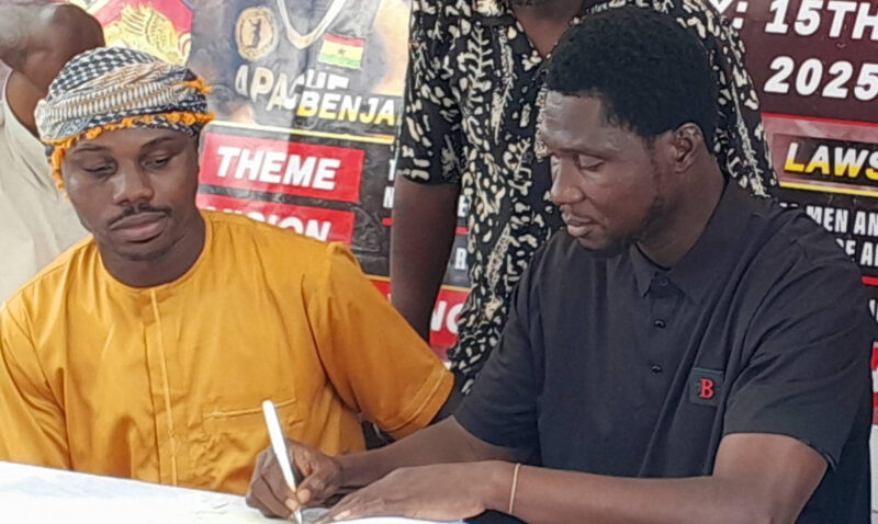 Sports Education and Management (SEM) Signs Musah Lawson And Benjamin Ankrah