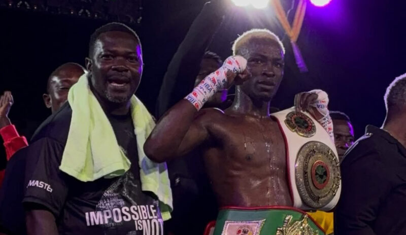 Boxer Of  The Year Joseph Commey Grabs Second Title In Three Pro Fights 