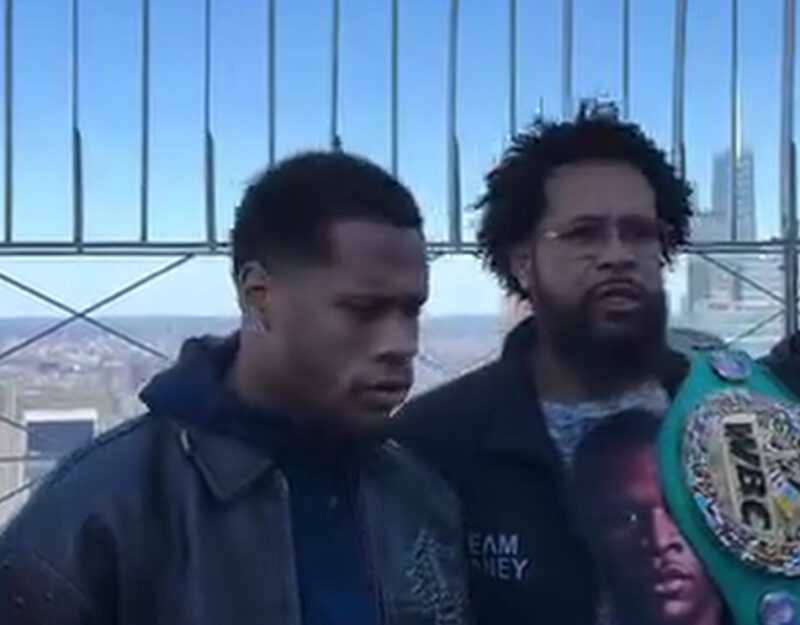 Check out the names of Bill Haney’s 10-fight list for his son Devin Haney 