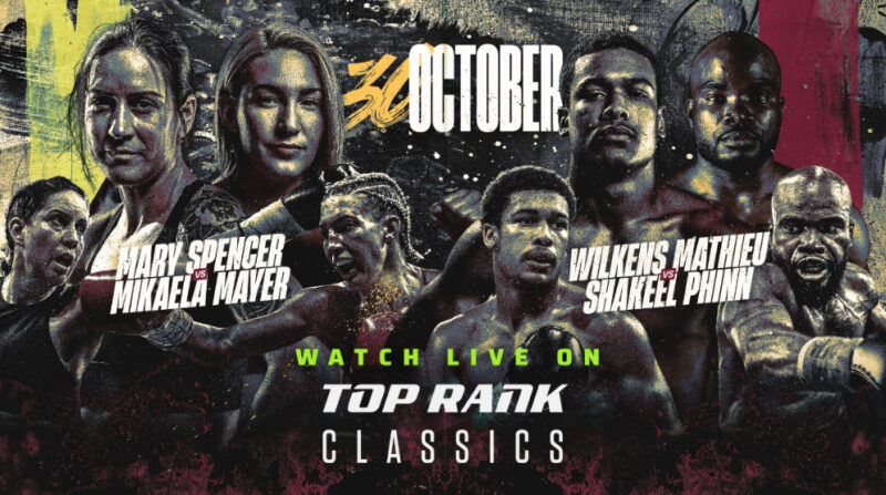 Mary Spencer versus two-weight queen Mikaela Mayer set for October 
