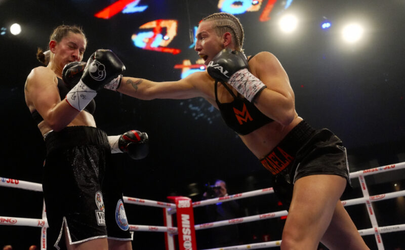 Mikaela Mayer Wins Unified Super Welterweight Champion 