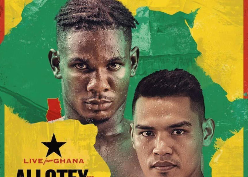 Big Test For Ghana’s Theo Lopez Allotey against Jayr Raquinel