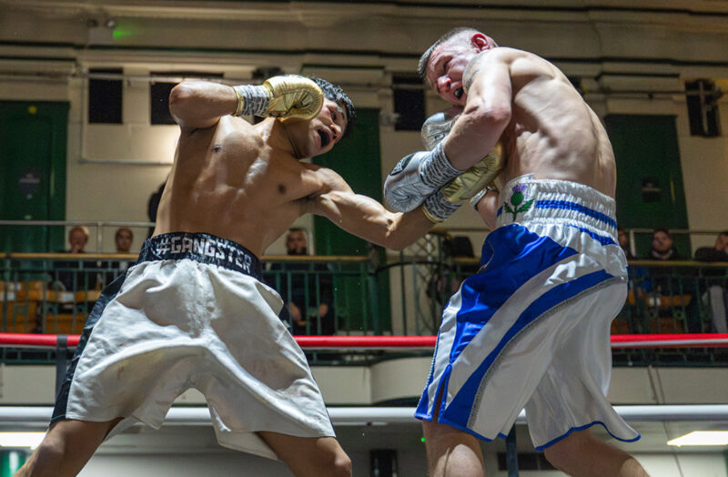 Michael Hunter Gets His Bounty, Stops Eli Frankham in Four.   