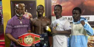 John Abaja Laryea won the battle against Holy Dorgbetor from the bench