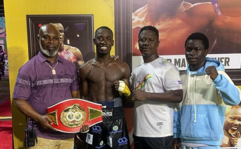 John Abaja Laryea won the battle against Holy Dorgbetor from the bench 