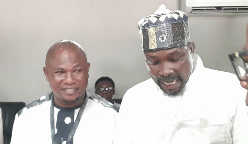 Nii Gonti Adjor 1 fetes delegates, observers and fans after successful GBF Elections