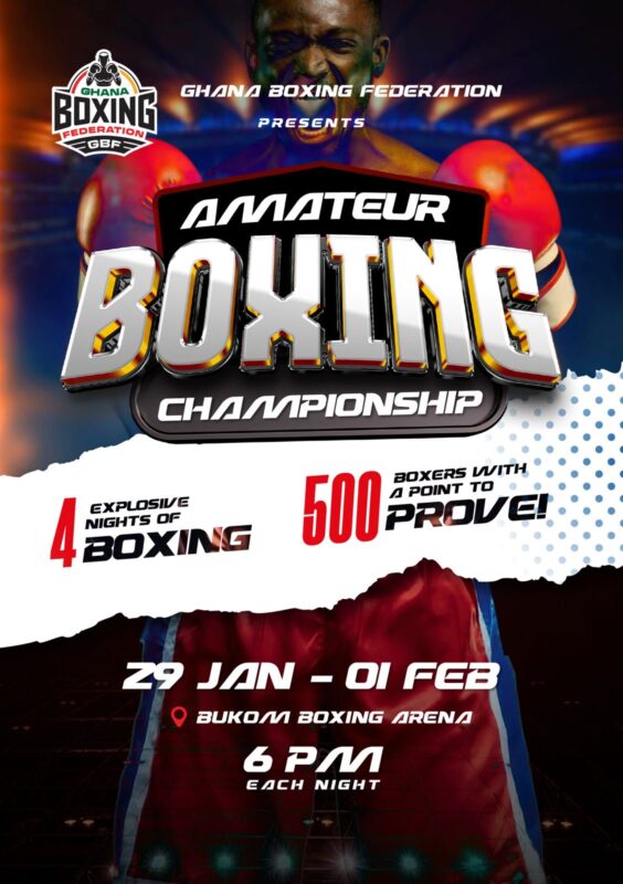 Four-Day Amateur Boxing Championship Kicks Off at Bukom Boxing Arena