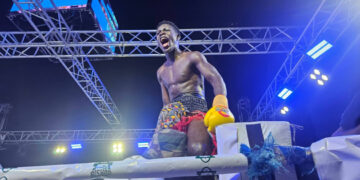Africanus Neequaye Win National Super Lightweight Title
