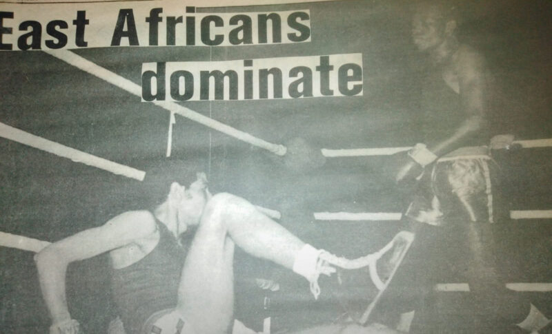 UGANDA PIPS KENYA BY JUST ONE POINT TO WIN 1972 AFRICA BOXING CHAMPIONSHIPS