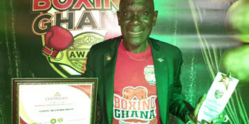 Sammy Heywood Okine wins Boxing Ghana Media Personality And Best Boxing Writer Of The Year, 2025 Awards