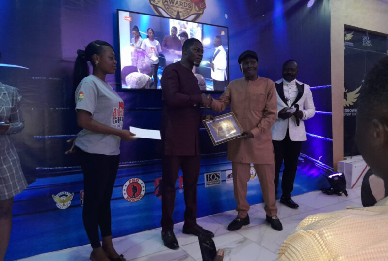 Ataa Eddie Pappoe, Rabon Dodoo and Hon Kotey Ashie commend organisers of Boxing Ghana Awards