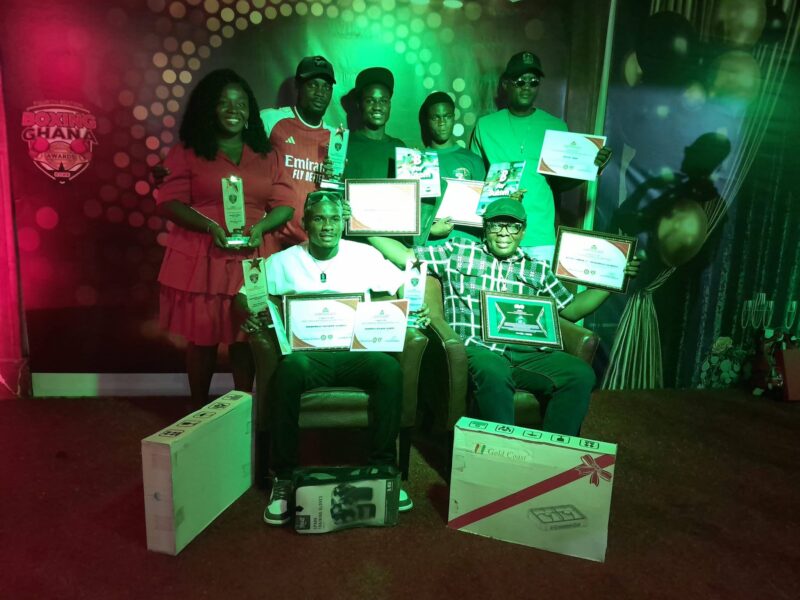 Theophilus Nii Kpakpo Allotey wins Five Awards At 4th Boxing Ghana Awards Ceremony