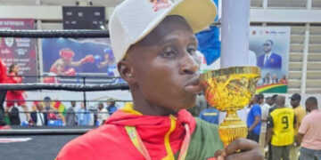 Desmond Pappoe Receives Boxing Ghana Best Amateur Boxer Of The Year 2025 Award