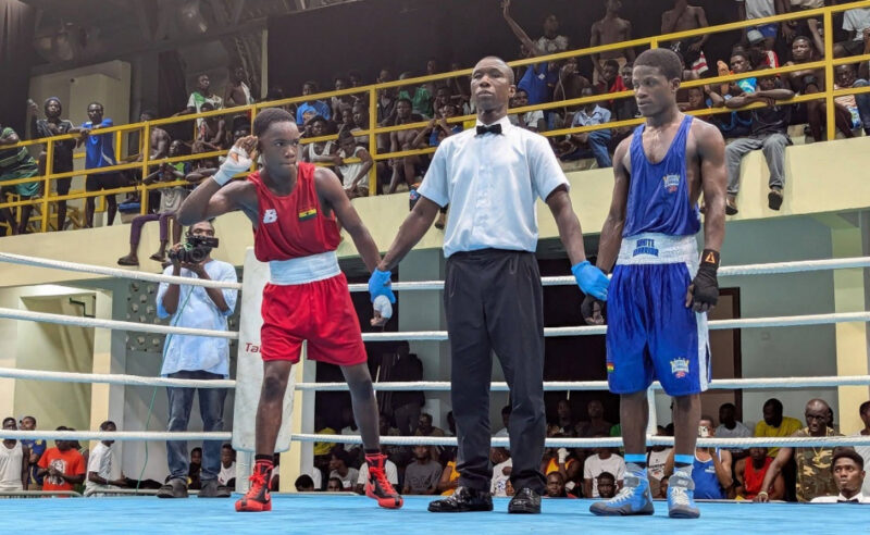 Samuel Plange Shines Brightly on Opening Day of the 2026 National Individual Amateur Boxing Championships