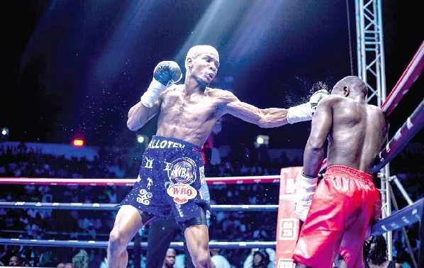 Allotey Breaks Into Ring Magazine’s Top 10 as Ghana’s Next Title Contender
