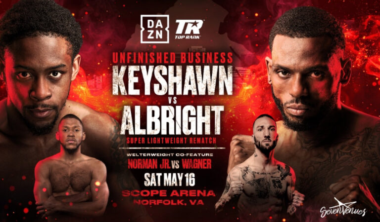 Keyshawn Davis vs. Nahir Albright II Fight Week Will Be Live