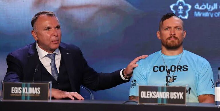 Team Usyk Teases Major Announcement: “Egis Klimas Will Soon Share Something Interesting”