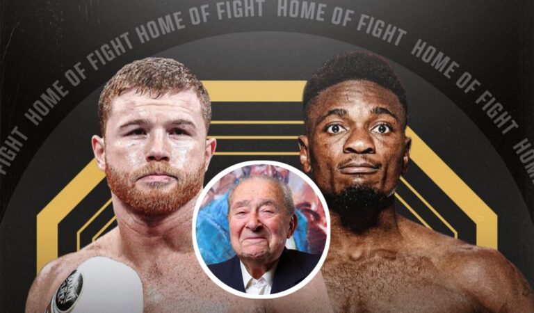 Bob Arum Declares Canelo Alvarez ‘Finished,’ Backs Christian Mbilli to Win