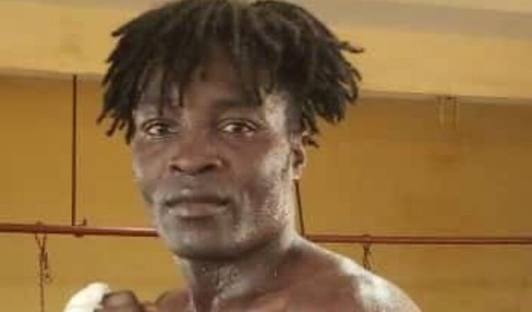 Michael Tagoe is pursuing the National Super Featherweight title.