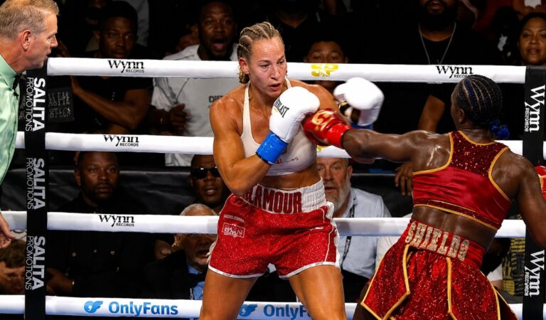 Claressa Shields Stops Kaye Scott in Sixth to Reclaim Middleweight Titles