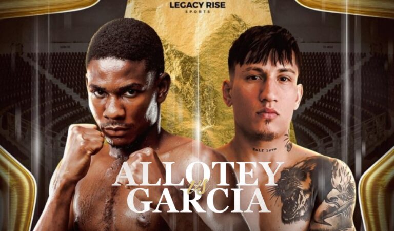 Allotey and Garcia Headline Osagyefo Fight Night in WBA World Title Eliminator